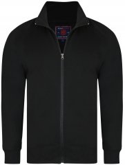 Kam Jeans Full-zip Džemperis Juodas