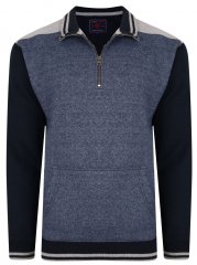 Kam Jeans 7032 Casual Sweater Navy