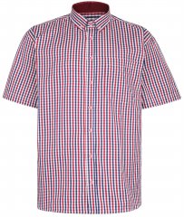 Kam Jeans 640 Premium Short Sleeve Shirt Red