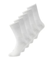 Jack & Jones Basic Teniso kojinės Balta 5-pack