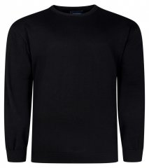 Espionage KW078 Apvalios apykaklės megztinis twilight blue