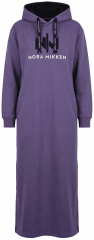 Nora Mikken MARI Maxi Hoodie Dress Purple