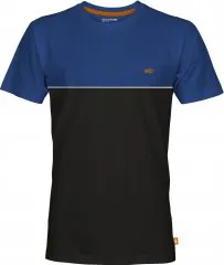 Motley Denim Athens Two-Toned T-Shirt Black/Royal Blue