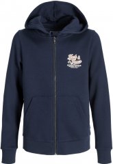 Jack & Jones Logo 2 COL Hoodie with Zipper Blue