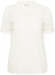 Kaffe Curve Dina Blouse White