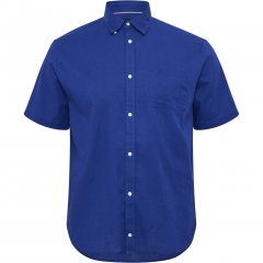 North Latitude Shirt Short Sleeve TALL Blue