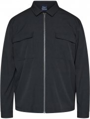 North Latitude 61106 Overshirt Švarko Stiliaus Su Pilnu Užtrauktuku Juoda