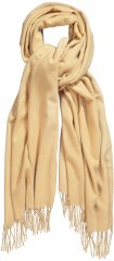 Ulla Popken Fringed Scarf Dark Putty