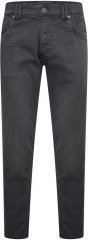 Kam Jeans Jacob Knitted Denim Reg Fit Jeans Charcoal