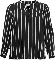 Kaffe Curve Sida Palaidinė Juoda/Kreida Dryžuota