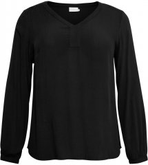 Kaffe Curve Ami Ilgomis rankovėmis Palaidinė Gili juoda