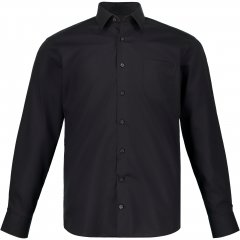 JP1880 Shirt Business Kent Collar Long Sleeve Black TALL