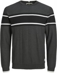 Jack & Jones Logan Spring Knitted Pullover Black