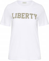 Kaffe Curve June Marškinėliai Balta