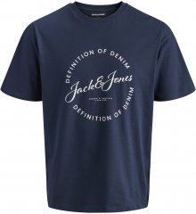 Jack & Jones Grayson Marškinėliai Tamsiai Mėlyna