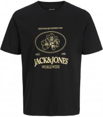 Jack & Jones Nantucket Marškinėliai Juodi