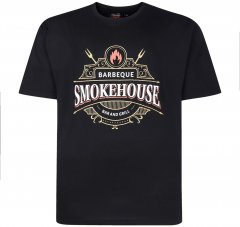Espionage T437 Smokehouse Printed T-Shirt Black