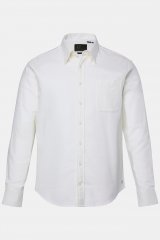 JP1880 Checked Flannel Shirt Long Sleeve Creamy White