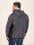 D555 Conrad Detachable Hood Bonded Fleece Zip Through Hoody Tamsiai mėlyna - Megztiniai ir džemperiai - Megztiniai ir Džemperiai - 2XL-14XL