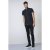 D555 Kevin Oxford Shirt Black - Marškiniai - Marškiniai - 2XL-8XL