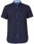 D555 Tim Short Sleeve Shirt Navy - Marškiniai - Marškiniai - 2XL-8XL