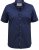 D555 Telford S/S Micro Ao Print Shirt Navy - Marškiniai - Marškiniai - 2XL-8XL