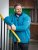 D555 Conway 1 1/4 Zip Neck Fleece Sweatshirt With Bear Logo Teal - Megztiniai ir džemperiai - Megztiniai ir Džemperiai - 2XL-14XL