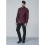 D555 Theo Long Sleeve Check Shirt - Marškiniai - Marškiniai - 2XL-8XL