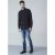 D555 Donnie Long Sleeve Jersey Shirt Black - Marškiniai - Marškiniai - 2XL-8XL