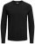 Jack & Jones Crew neck Knitted Sweater Black - Megztiniai ir džemperiai - Megztiniai ir Džemperiai - 2XL-14XL