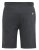 D555 STEFAN1 Elasticated Waist Loop Back Shorts Black - Laisvalaikio Kelnės ir Šortai - Laisvalaikio Kelnės ir Šortai - 2XL-12XL