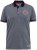 D555 KEMSTON Birds Eye Pique Polo Navy/White - Polo marškinėliai - Polo marškinėliai - 2XL-8XL