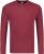 Adamo Floyd Comfort fit Long sleeve T-shirt Burgundy - Marškinėliai - Marškinėliai - 2XL-14XL