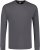 Adamo Floyd Comfort fit Long sleeve T-shirt Charcoal - Marškinėliai - Marškinėliai - 2XL-14XL