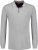 Adamo Peter Comfort fit Long sleeve Polo Grey - Polo marškinėliai - Polo marškinėliai - 2XL-8XL