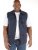 D555 Enzo Multi Pocket Waistcoat Navy - Sportiniai drabuziai & outdoor - Dideliu dydziu sportiniai drabuziai vyrams