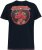 D555 WADE Official Deadpool Printed T-Shirt Dark Navy - Marškinėliai - Marškinėliai - 2XL-14XL