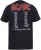 D555 JAILBREAK Official Ac/Dc Printed T-Shirt With Front And Back Print - Black - Marškinėliai - Marškinėliai - 2XL-14XL