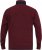 D555 HIRALDO Quarter Neck Pique Fleece Sweatshirt With Chest Embroidery Red - Megztiniai ir džemperiai - Megztiniai ir Džemperiai - 2XL-14XL
