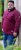 D555 HIRALDO Quarter Neck Pique Fleece Sweatshirt With Chest Embroidery Red - Megztiniai ir džemperiai - Megztiniai ir Džemperiai - 2XL-14XL