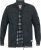D555 ABERDARE Knitted Zip Through Sweater With Bonded Check Lining Charcoal Marl - Megztiniai ir džemperiai - Megztiniai ir Džemperiai - 2XL-14XL