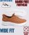 D555 Dartford 1 Kingsize Hands Free Shoes Pu & Faux Suede Top Tan - Vyriški batai 40-52 - 