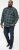 D555 GARFIELD Check Overshirt With Two Patch Pockets & Button Down Collar Navy - Marškiniai - Marškiniai - 2XL-8XL
