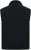 D555 FELIPE Zip Through Padded Gilet With Contrast Colour Lining And Rubber Badge Black - Didelės vyriškos striukės - Didelės vyriškos striukės