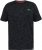 D555 ORSTON Reno Fabric Crew Neck T-Shirt With Chest Embroidery Black Reno - Marškinėliai - Marškinėliai - 2XL-14XL