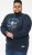 D555 KEYWORTH Authentic Printed Crew Neck Sweatshirt Navy - Megztiniai ir džemperiai - Megztiniai ir Džemperiai - 2XL-14XL