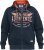 D555 HAMILTON Full Zip Hoody With Authentic 1996 Chest Print Denim - Megztiniai ir džemperiai - Megztiniai ir Džemperiai - 2XL-14XL
