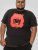 D555 Uxbridge Official AC/DC Band Printed Crew Neck T-Shirt Washed Black TALL SIZES - Marškinėliai - Marškinėliai - 2XL-14XL