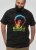 D555 Hendrix Official Jimi Hendrix Printed Crew Neck T-Shirt Black Reno - Grupės marškinėliai - 