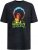 D555 Hendrix Official Jimi Hendrix Printed Crew Neck T-Shirt Black Reno - Grupės marškinėliai - 